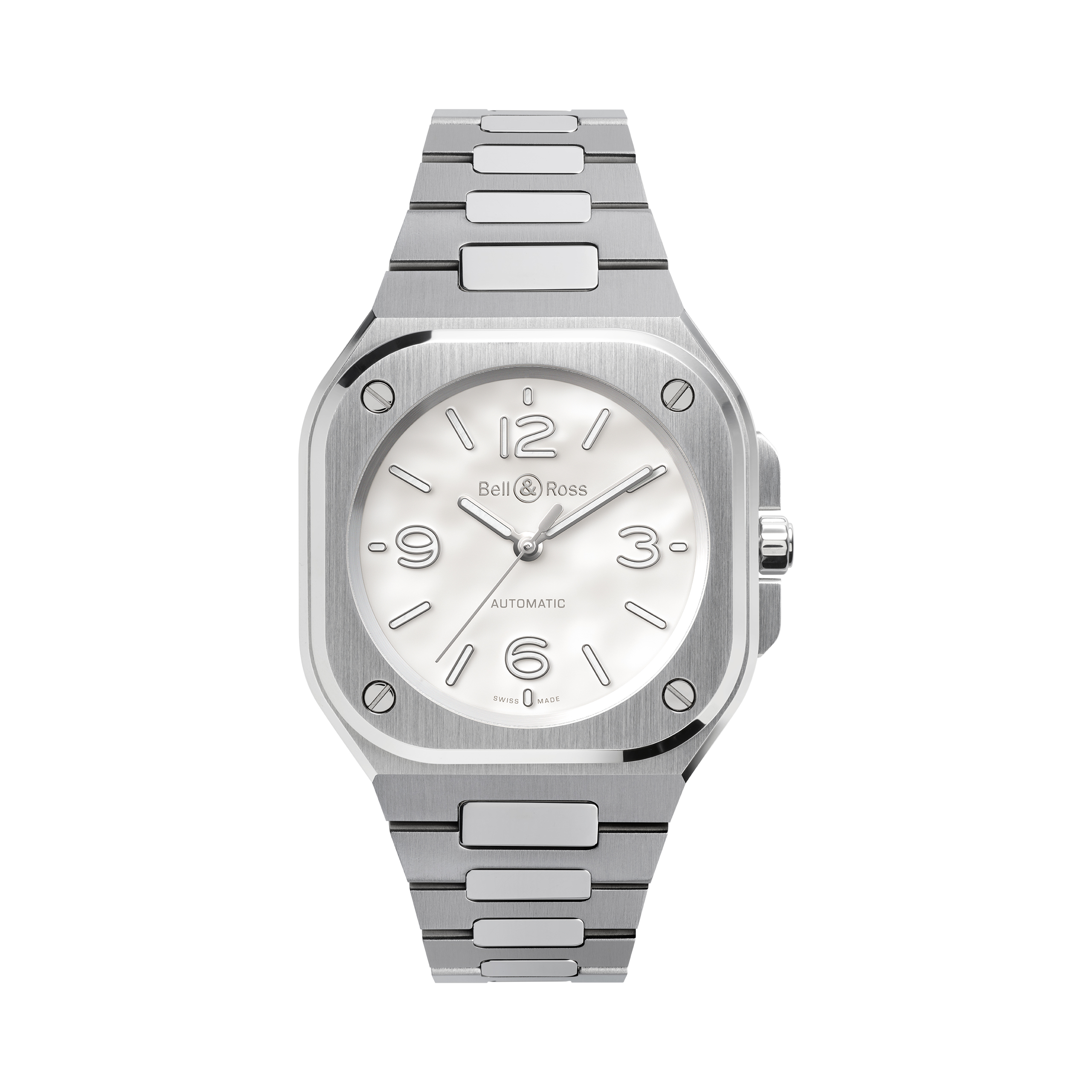 BR-05 36mm Mother of Pearl Steel