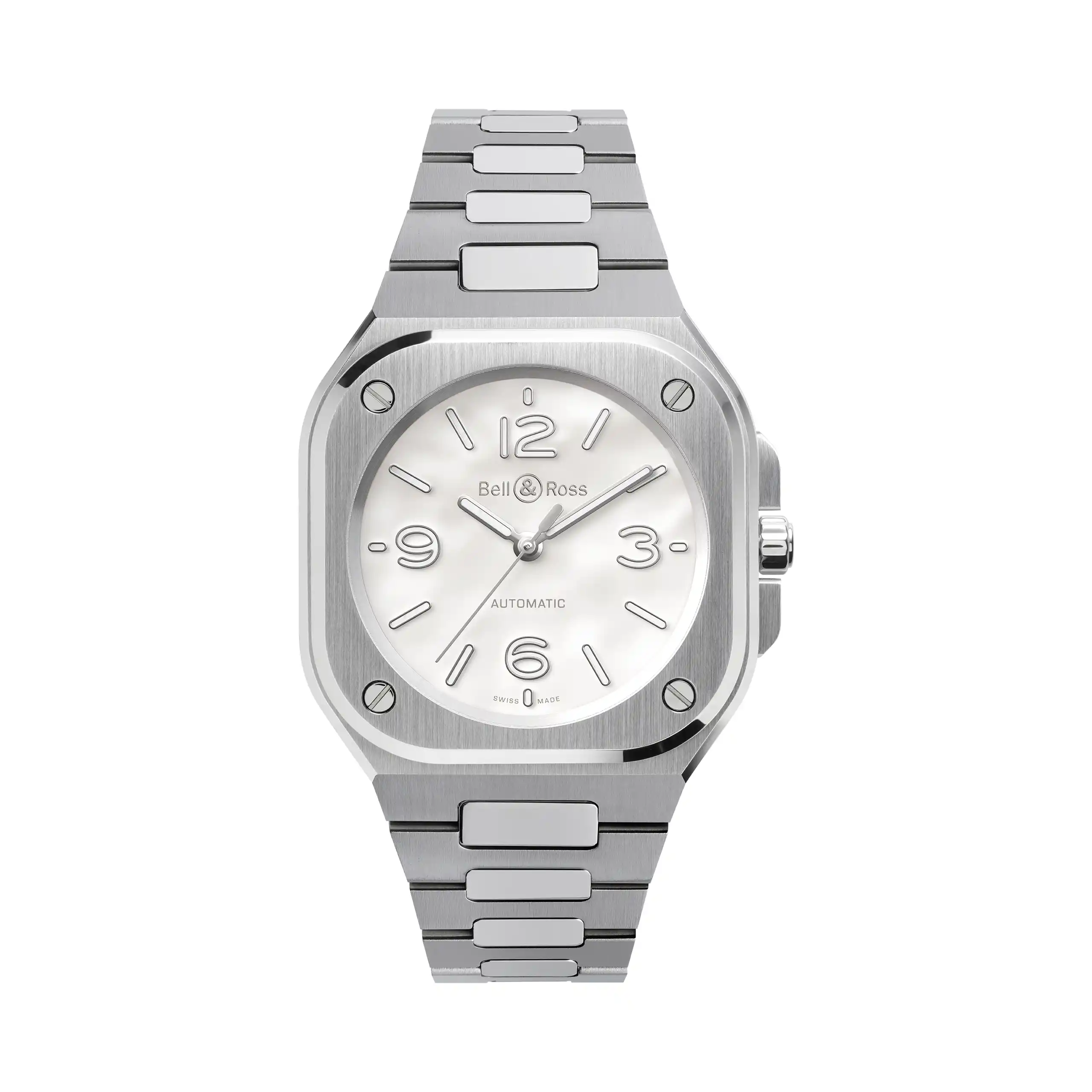 BR-05 36mm Mother of Pearl Steel