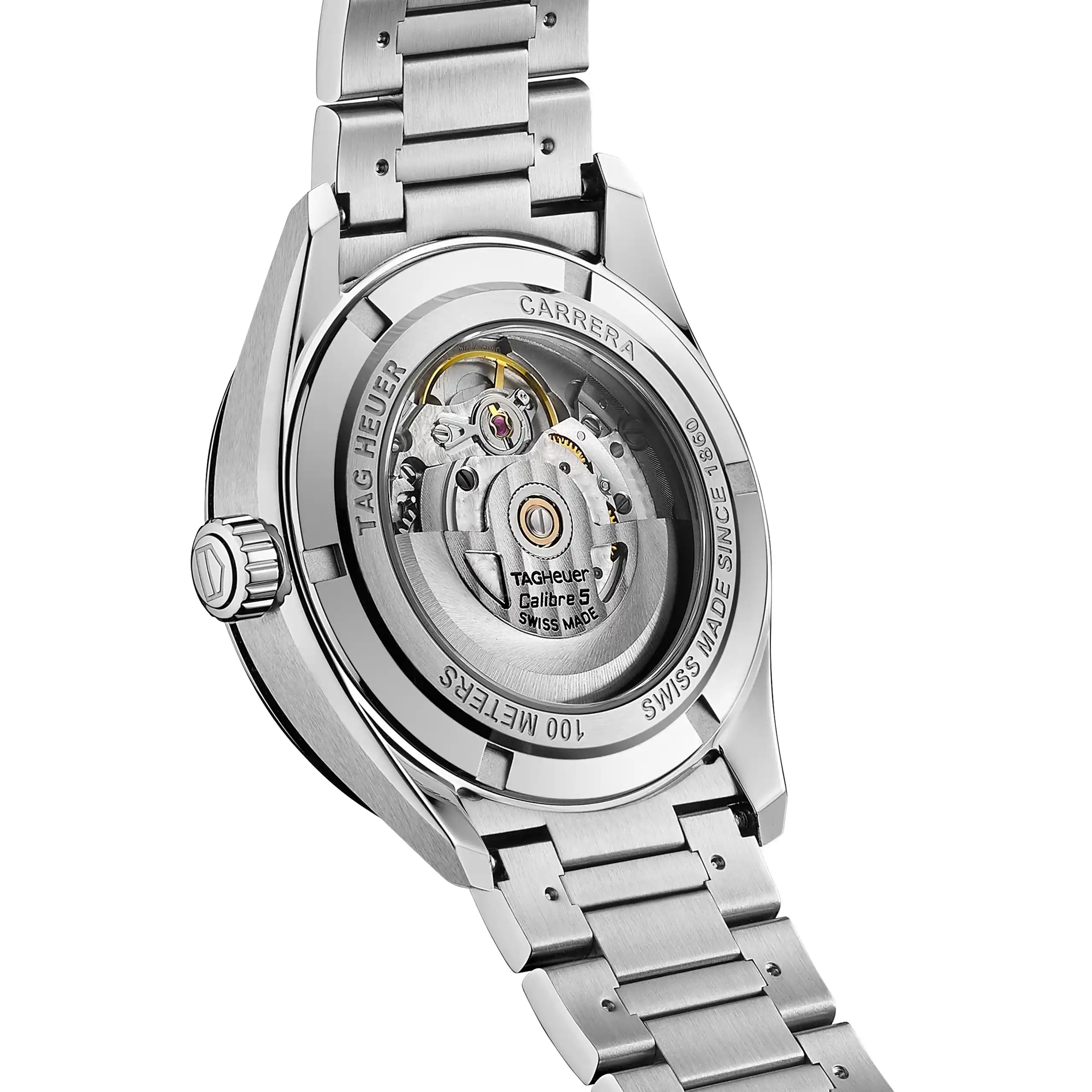 TAGHeuerCarreraデイデイト キャリバー5自動巻き 新品)TAG HEUER タグ・ホイヤー カレラ キャリバー5 デイデイト