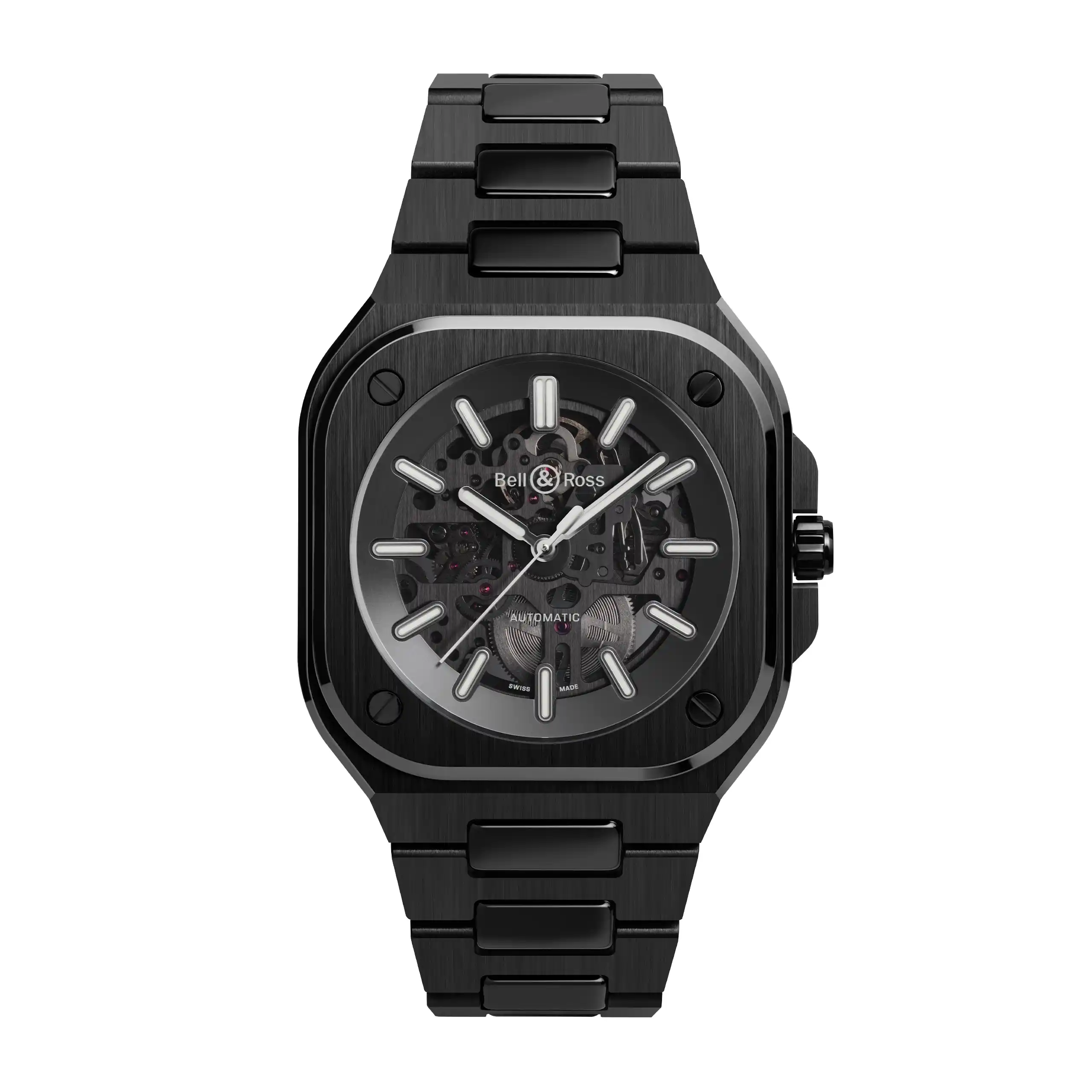 BR 05 SKELETON BLACK CERAMIC
