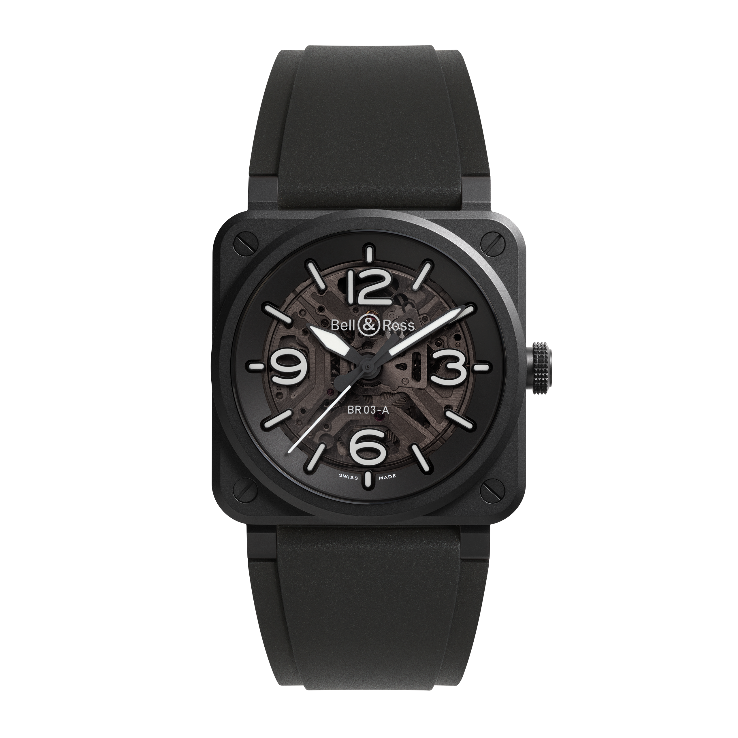 BR-03 SKELETON BLACK CERAMIC