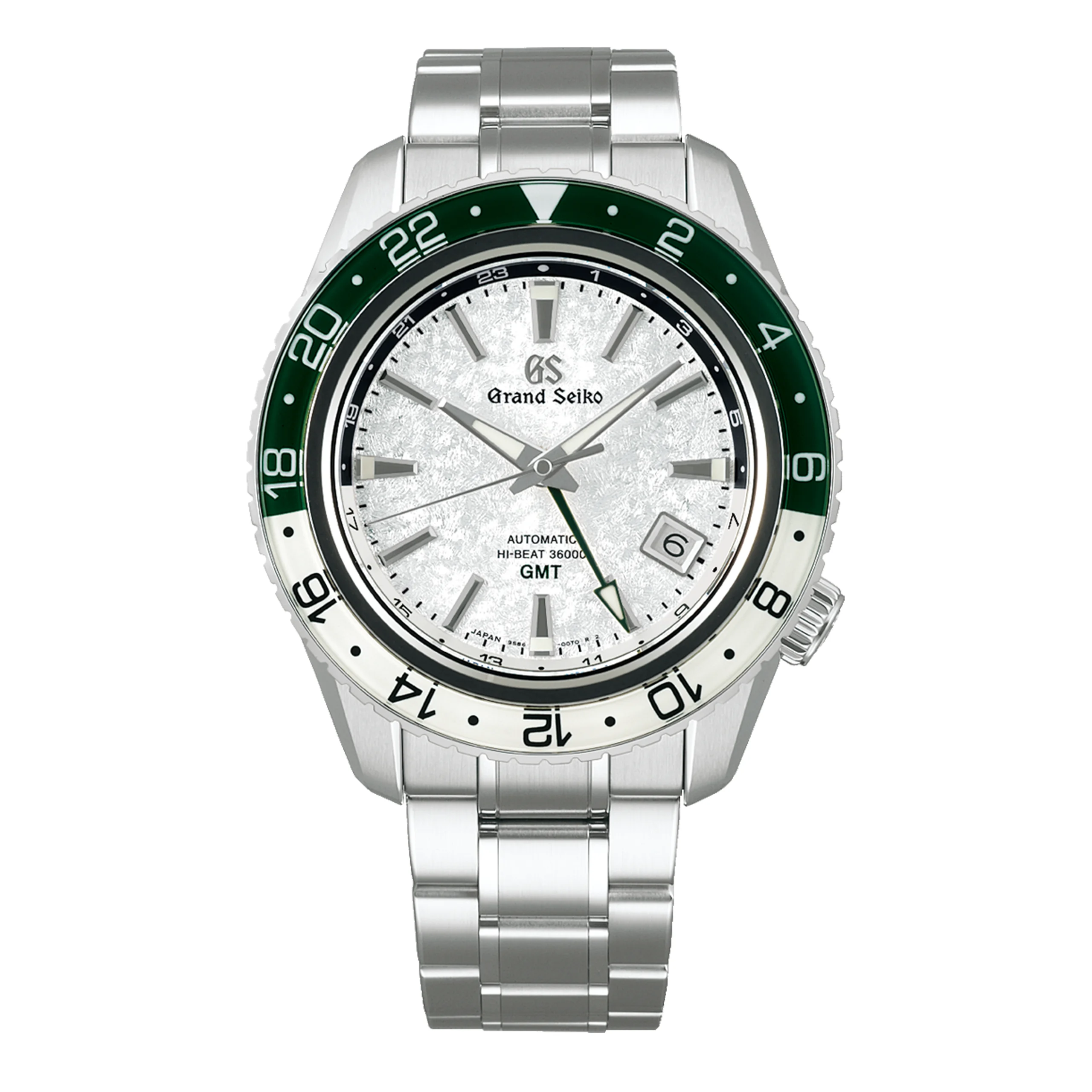 【GSマスターショップ限定】9SメカニカルGMT「雪渓」